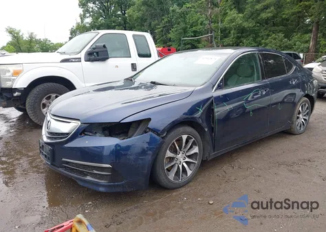2015 Acura Tlx z USA, uszkodzony, nr VIN 19UUB1F35FA019392